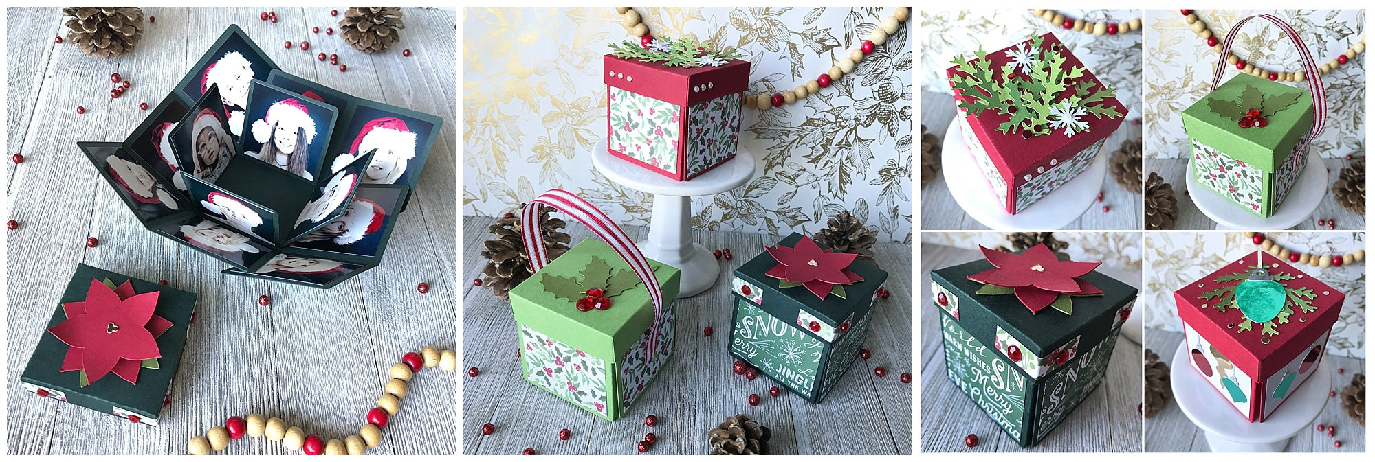 Mini Christmas Explosion Boxes – Cardstock Warehouse