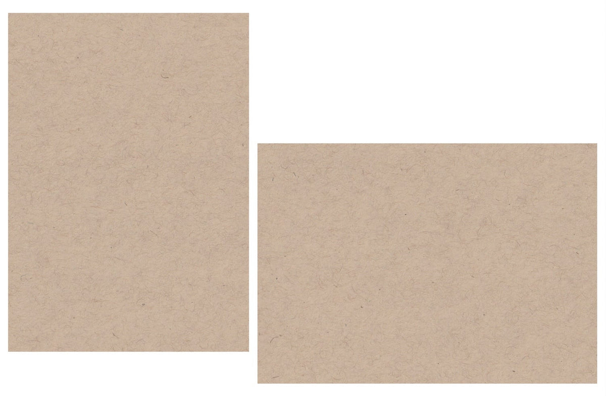Oatmeal Speckletone flat cards