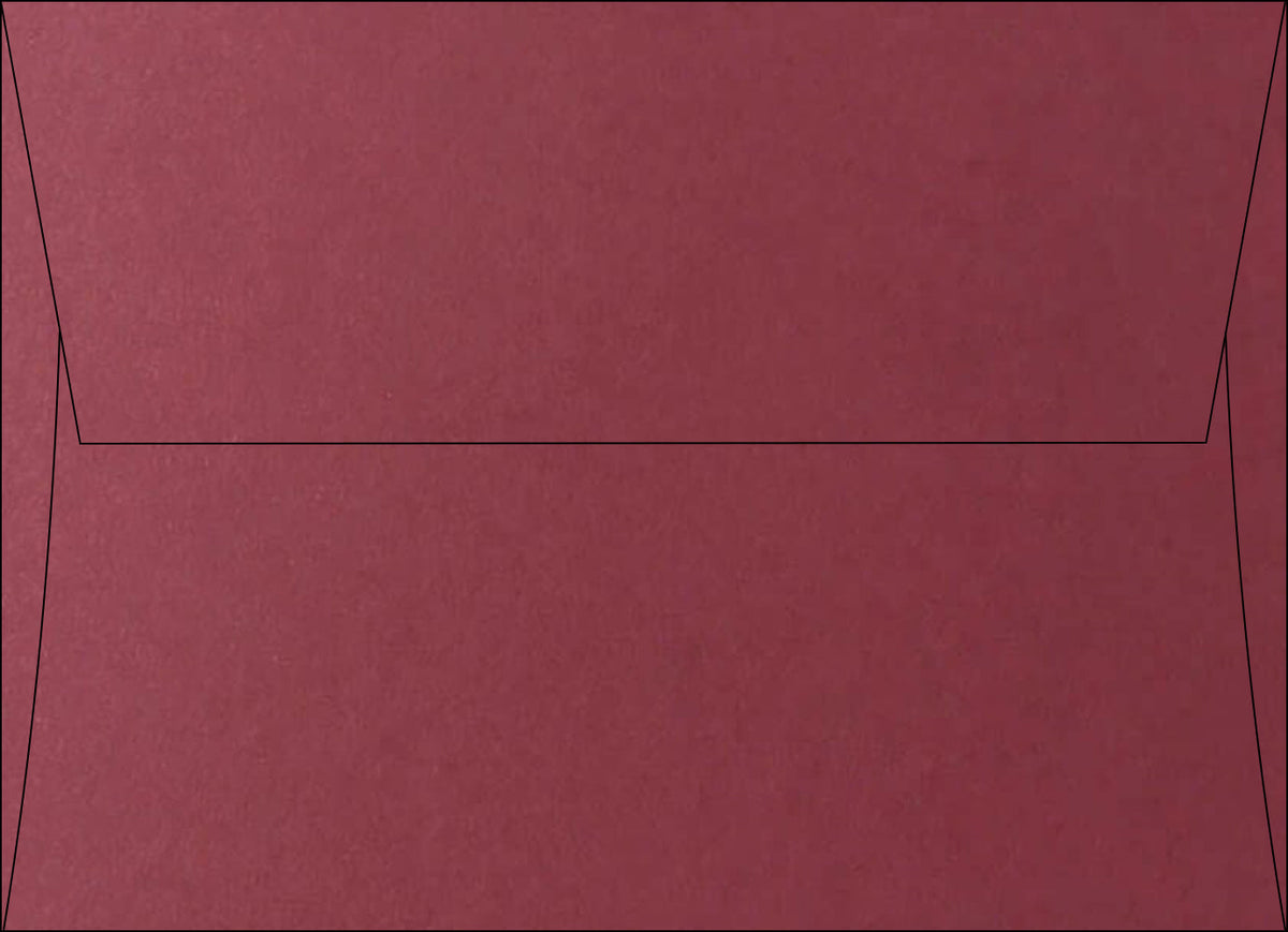 Paver Red Square Flap Envelopes