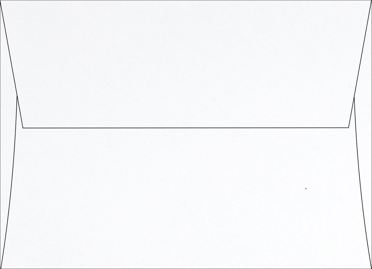 Recycled White Square Flap Envelopes