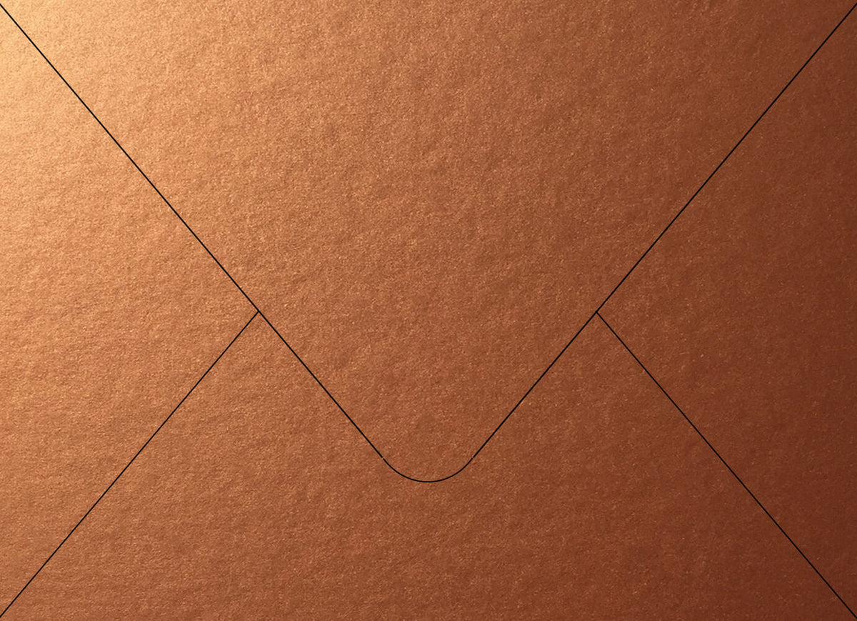 Copper Stardream Euro Flap Envelopes