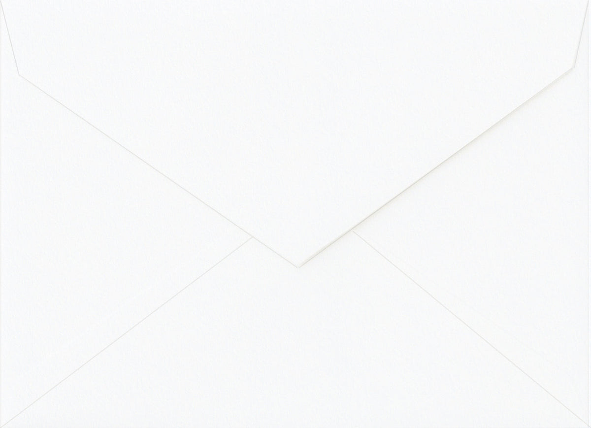 Lettra 100% Cotton Fluorescent White Envelopes-Cardstock Warehouse