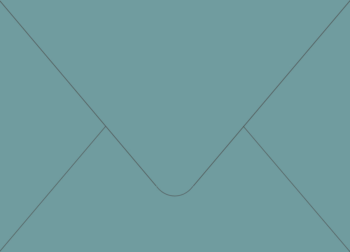Lessebo Colours Lagoon Envelope