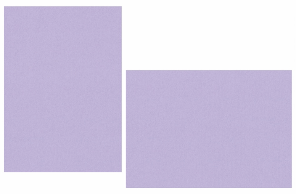 Lavender Flat Panel Cards | Colorplan Cardstock