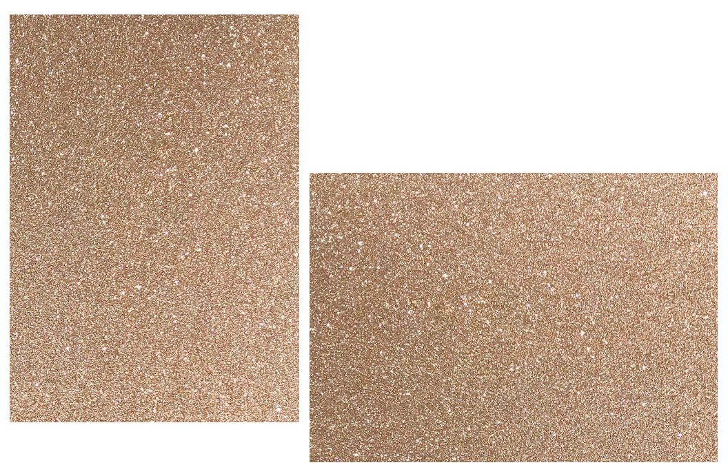Desert Sand Mirrisparkle Glitter Flat Cards