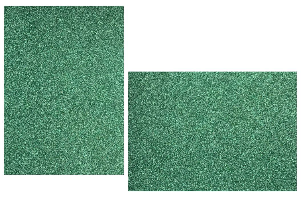 Evergreen Mirrisparkle Glitter Flat Cards
