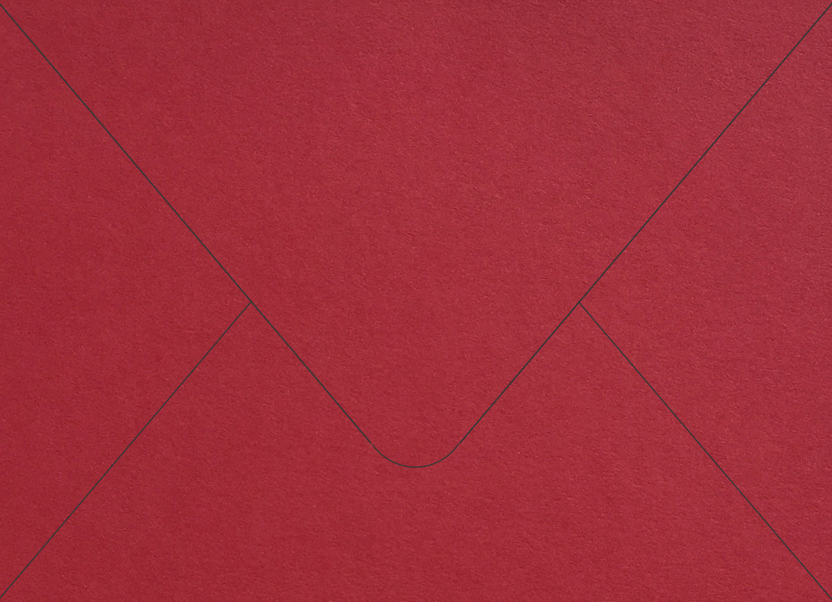 Vermilion Red Colorplan Euro Envelopes