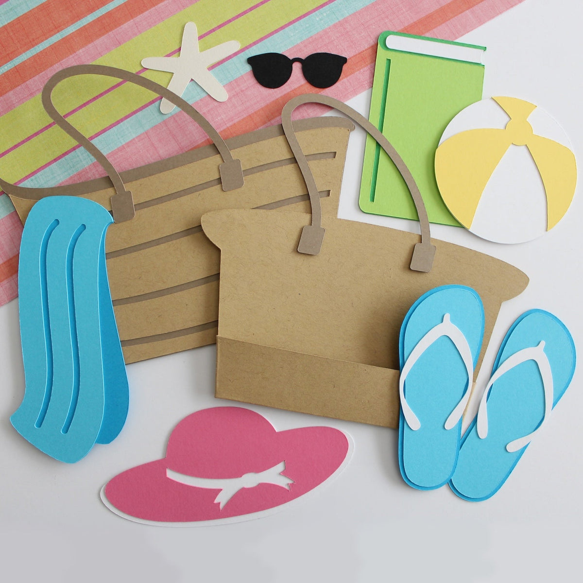 beach bag gift card holder