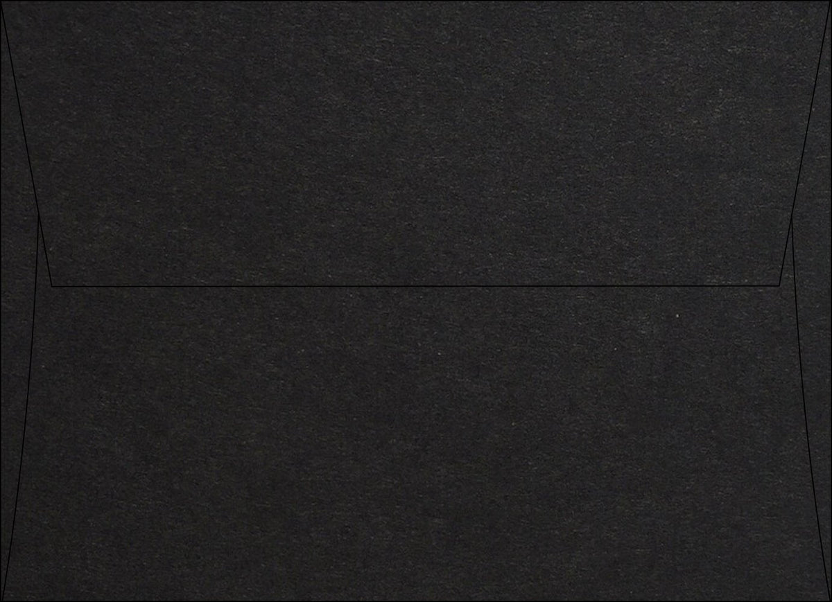 Black Licorice | Pop-Tone Square Flap Envelopes