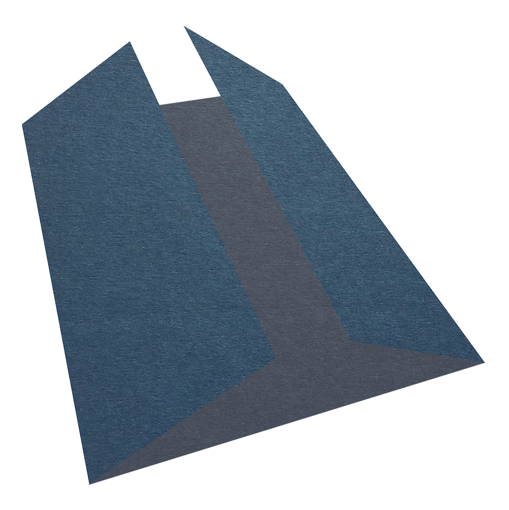 Colorplan Cobalt Blue Gate Fold Cards
