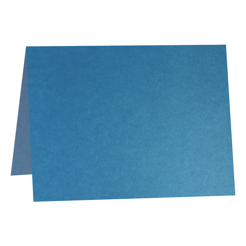 Colorplan Folded Place Cards | Adriatic Blue