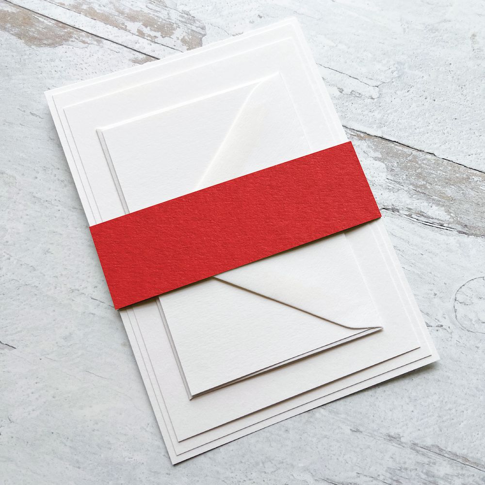 Bright Red Belly Band | Colorplan
