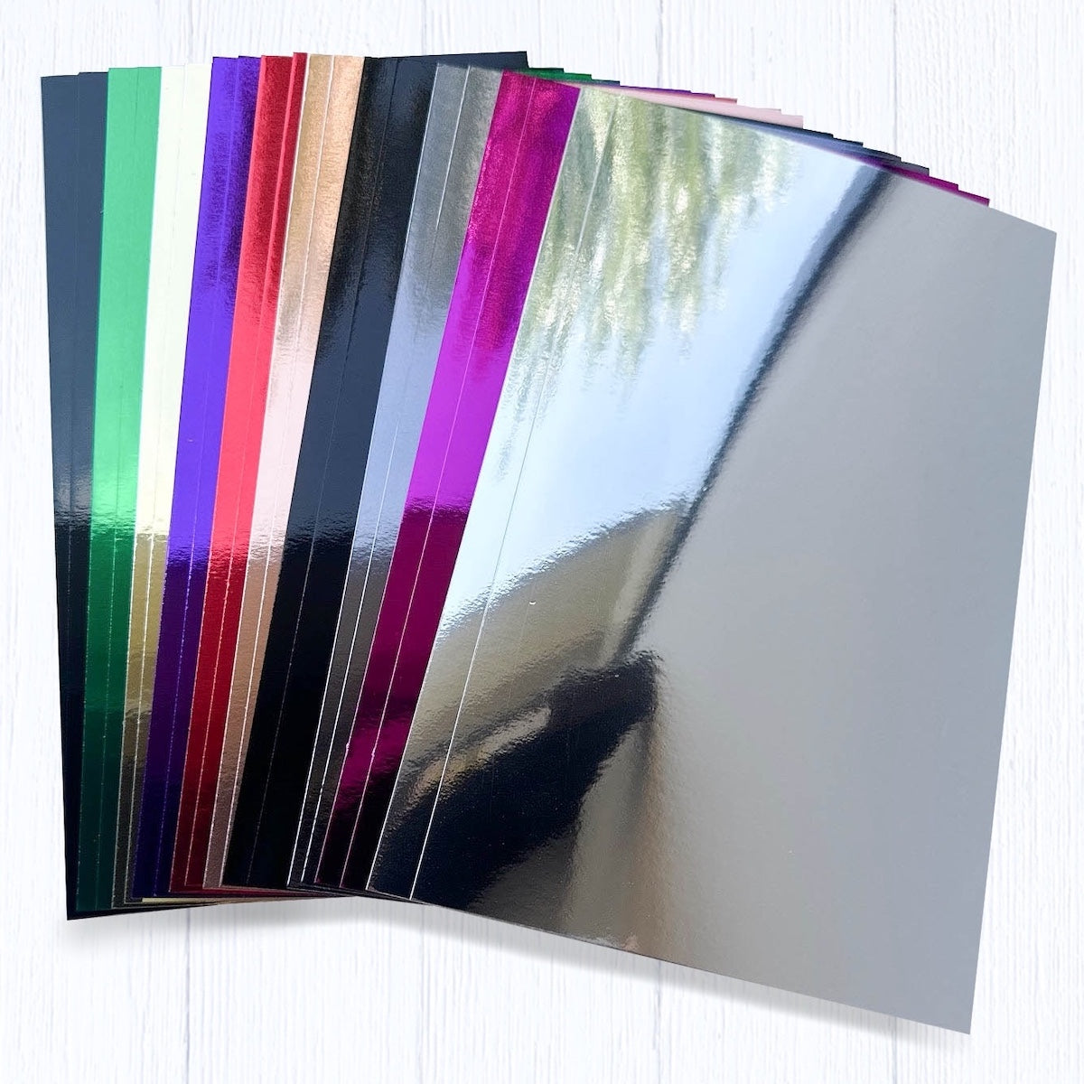 Pink Mirrisparkle Glitter Flat Cards – Cardstock Warehouse