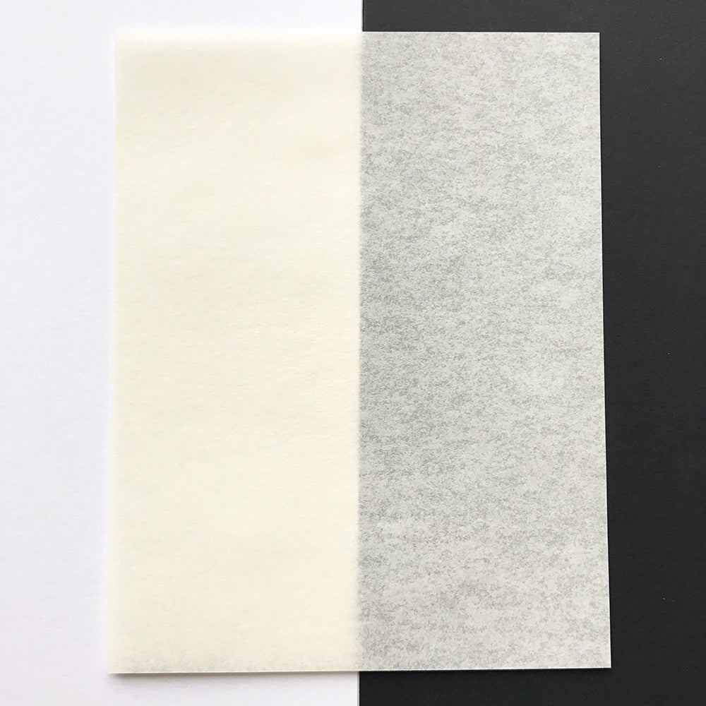 Natural (White) Pergamenata Parchment 8.5 x 11 110 gsm/74 lb. Text transcluscent image