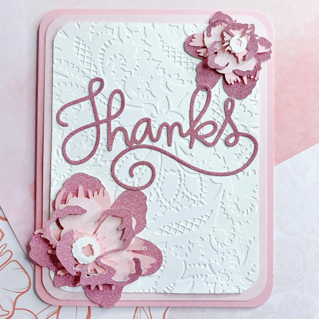 Pink Sapphire MirriSparkle Glitter Cardstock