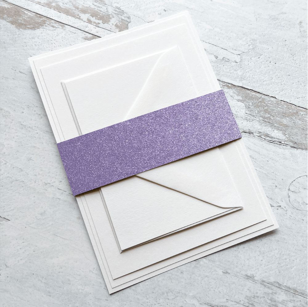 Amethyst Belly Bands| Stardream Metallic