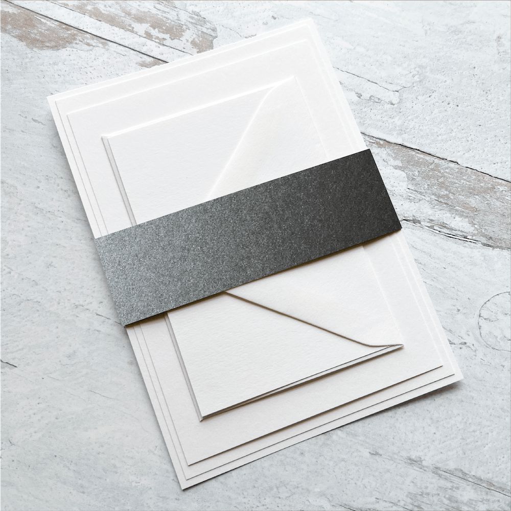 Anthracite Belly Bands| Stardream Metallic