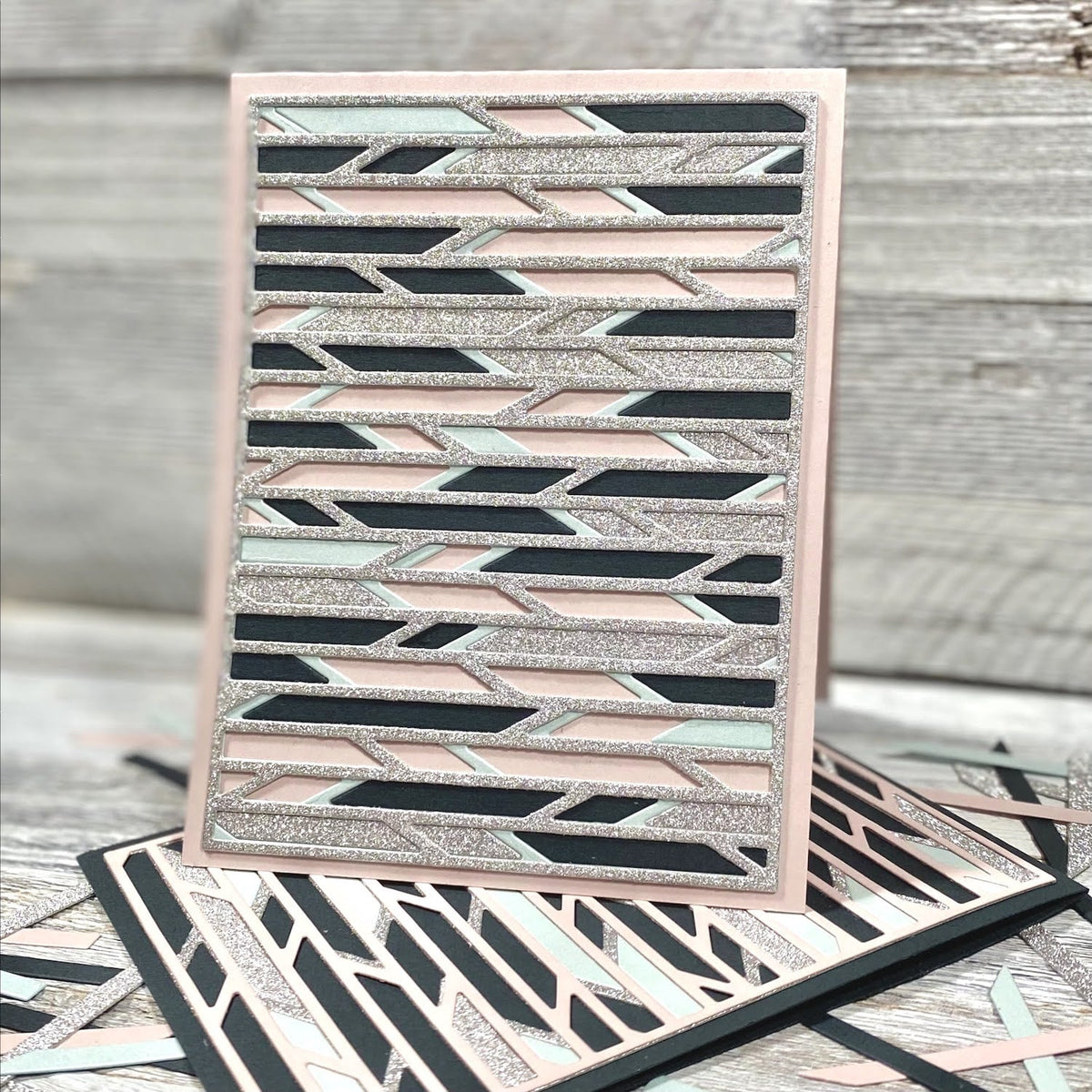 Silver MirriSparkle Glitter Cardstock