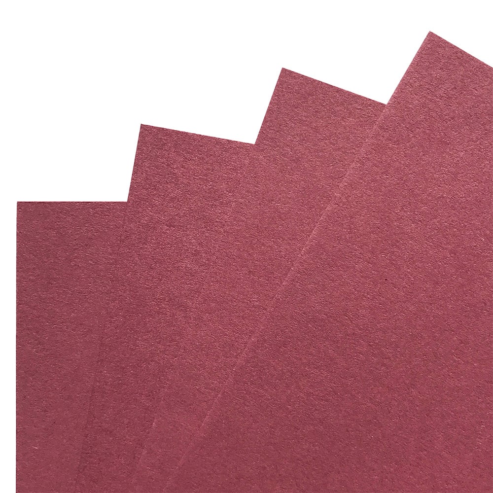 Paver Red Cardstock | Solid-Core Recycled