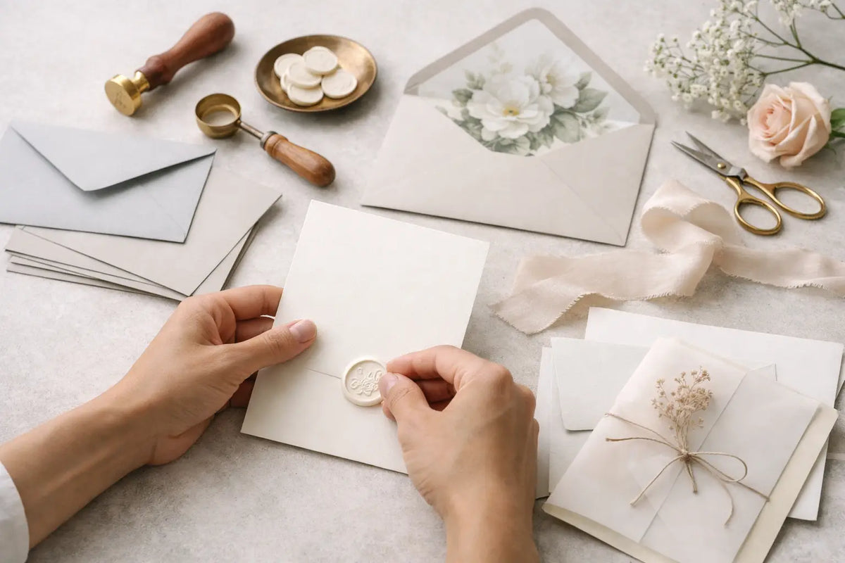 How to Assemble Invitation Suites Properly