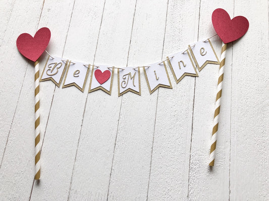 Be Mine Cake Topper