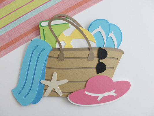 Beach Bag Gift Card Holder - Cardstock Warehouse