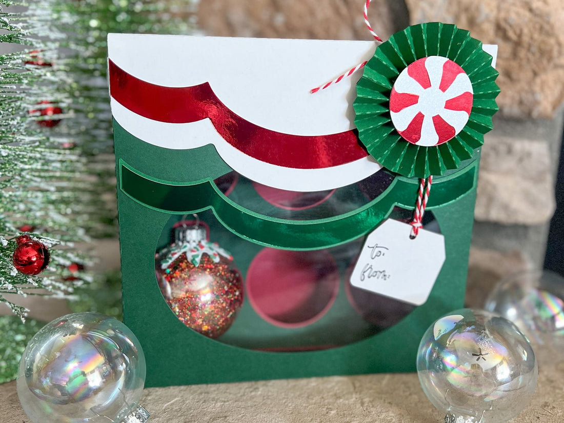 Christmas Ornament Gift Box - Cardstock Warehouse