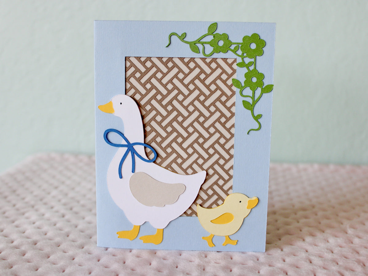 Mama Goose TriFold Greeting Card
