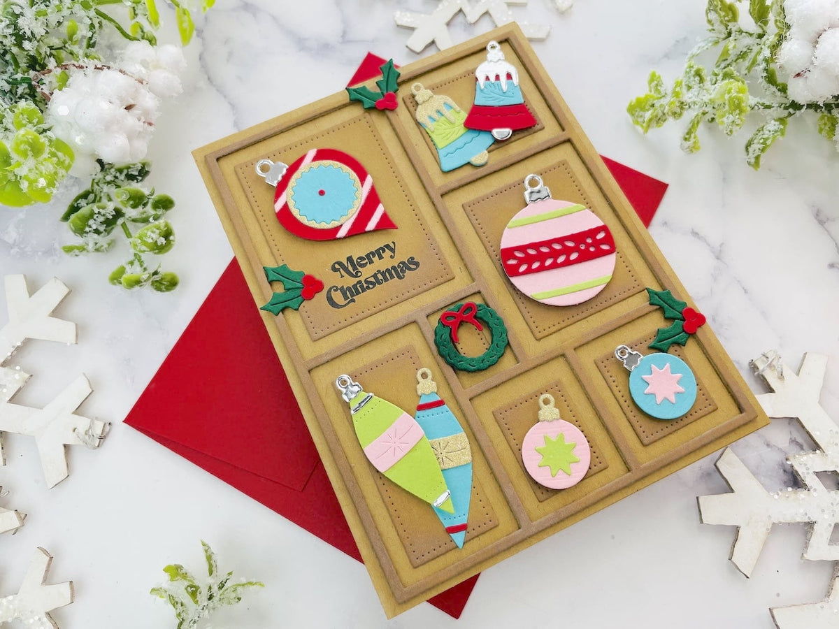 Christmas Curio Ornament Card