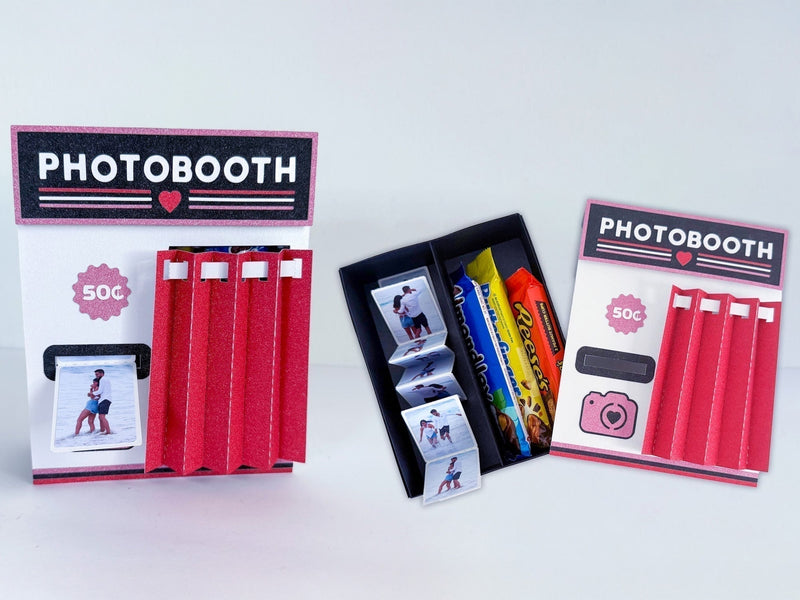 Photo Booth Handmade Valentine Gift Box