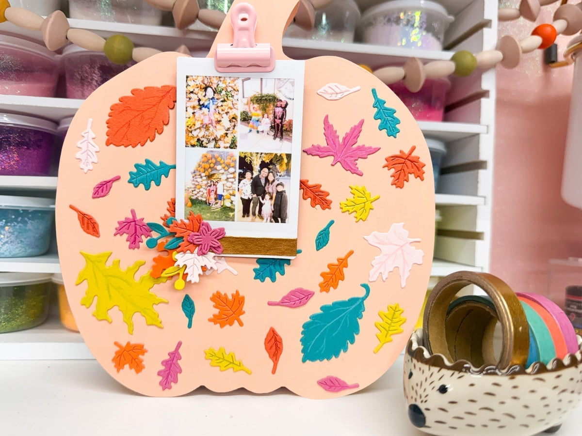 Fall Pumpkin Photo Display Board