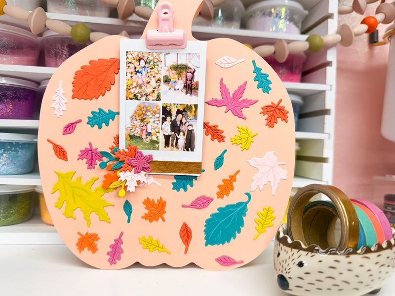 Fall Pumpkin Photo Display Board