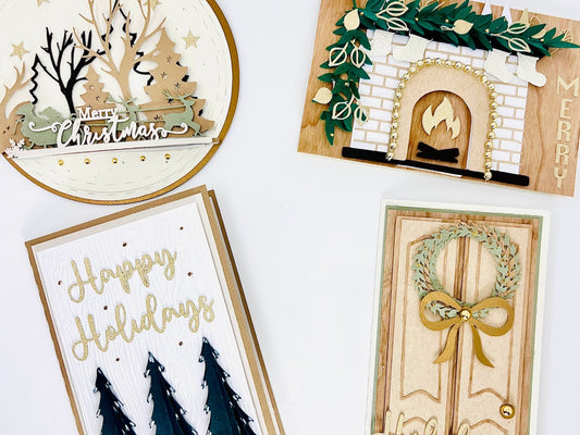 Rustic Christmas Card Set - Cardstock Warehouse