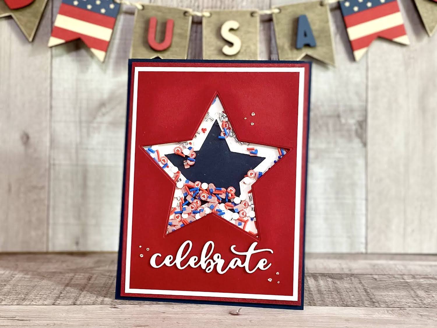 4th of July Shaker Sign – Cardstock Warehouse