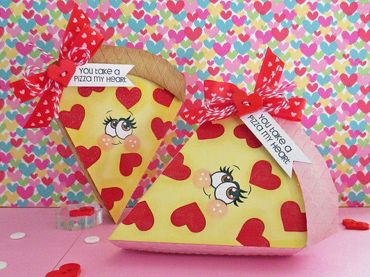 Take A Pizza My Heart Valentine Gift Box - Cardstock Warehouse