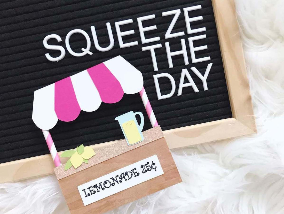 Wood Veneer Lemonade Stand Die Cuts - Cardstock Warehouse