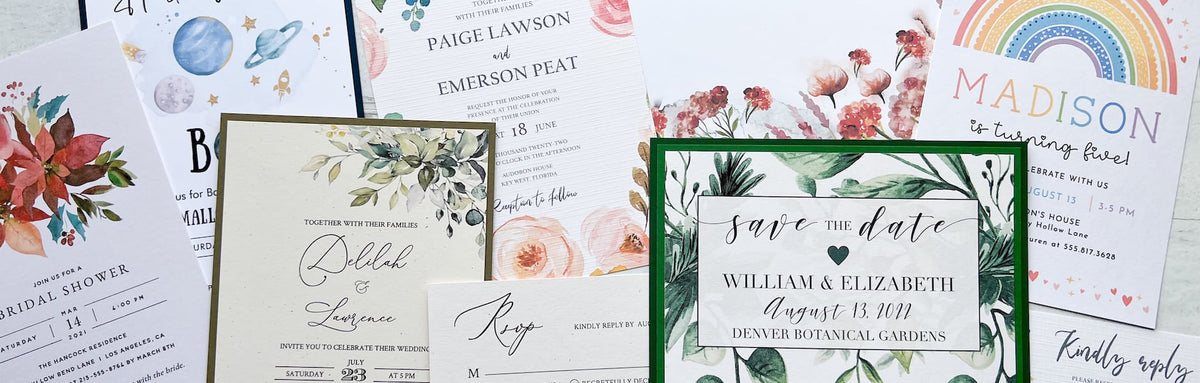 Flat Cut Cards