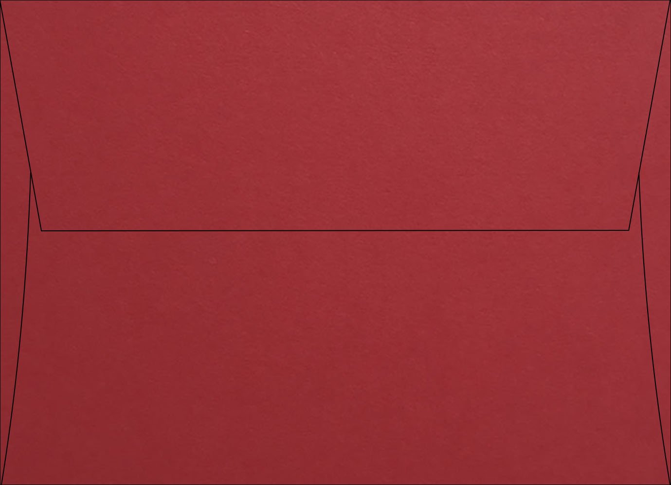 Electric Red Square Flap Envelopes