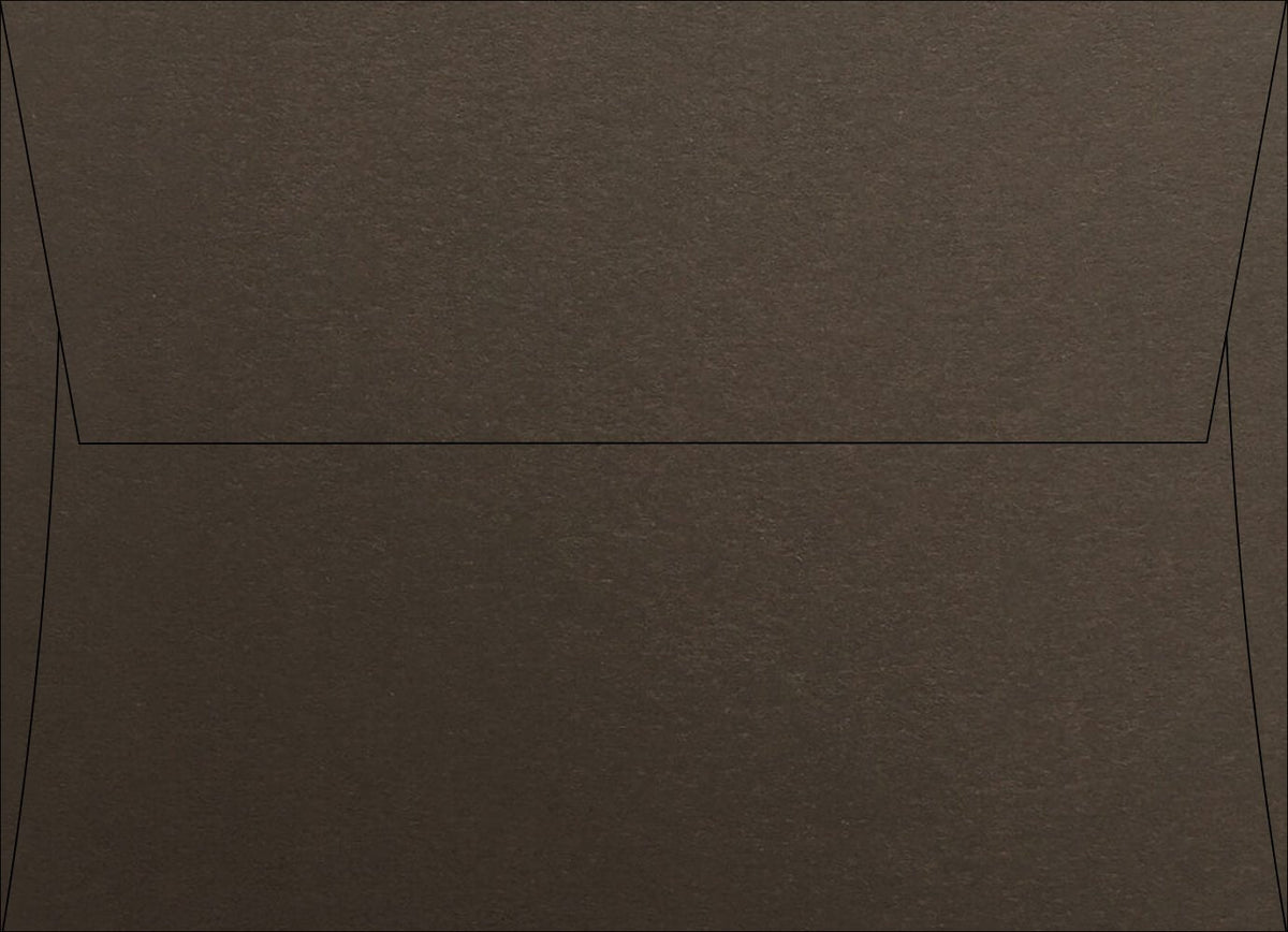 Chocolate Speckletone Square Flap Envelopes