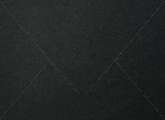 Ebony Black Colorplan Euro Envelopes