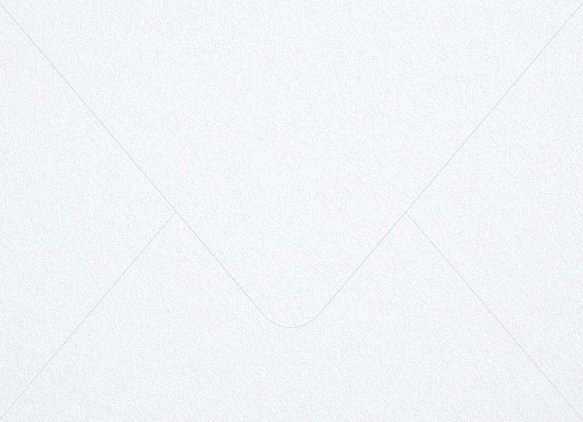 Gesso White Materica Euro Flap Envelopes
