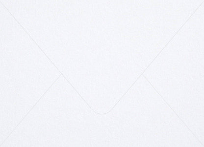 Gesso White Materica Euro Flap Envelopes