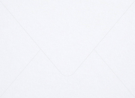 Gesso White Materica Euro Flap Envelopes