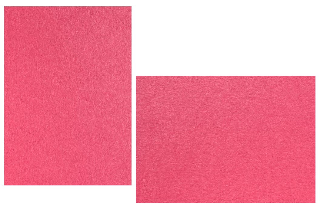 Hot Pink Flat Panel Cards | Colorplan Cardstock