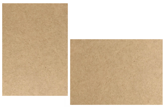 Paper Bag Kraft Flat Cards-Cardstock Warehouse