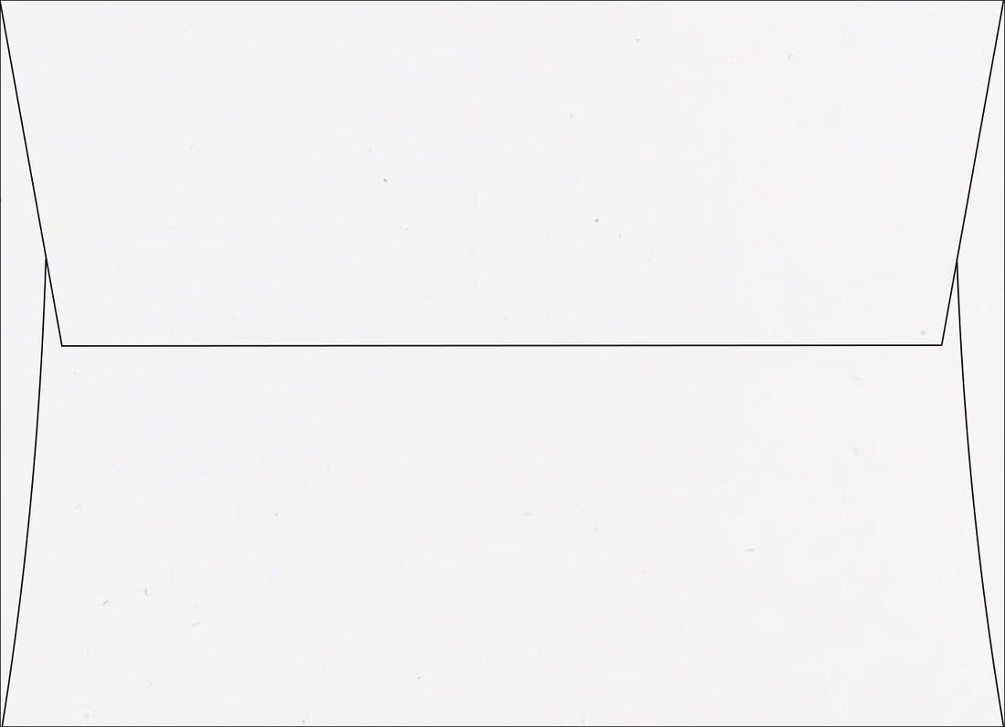 Starch White Speckletone Square Flap Envelopes