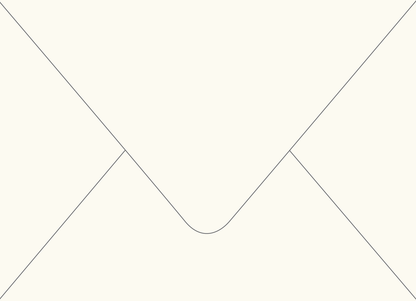 Vanilla Lessebo Colours Envelope