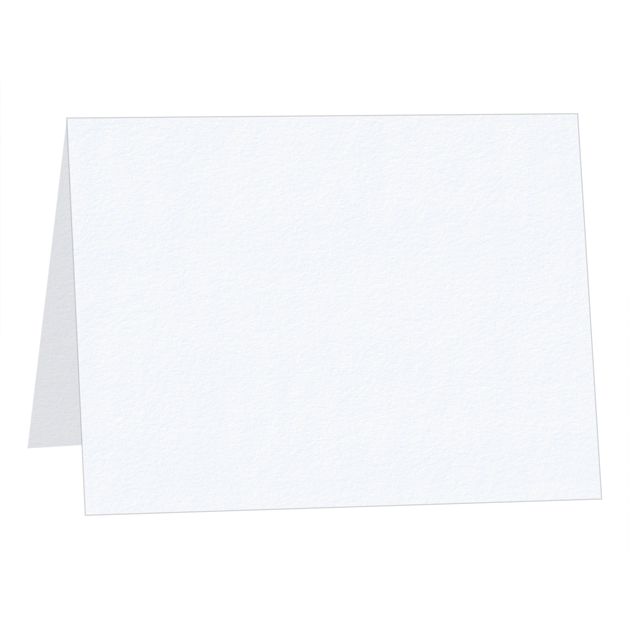 Lettra White Half Fold Cards | 100% Cotton – Cardstock Warehouse