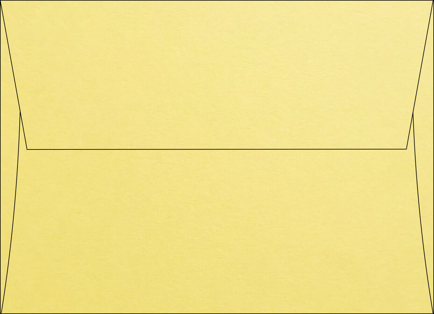 Banana Split Yellow Poptone Envelope 