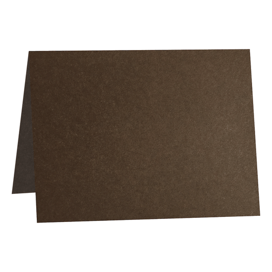 Colorplan Bagdad Brown Folded Cards